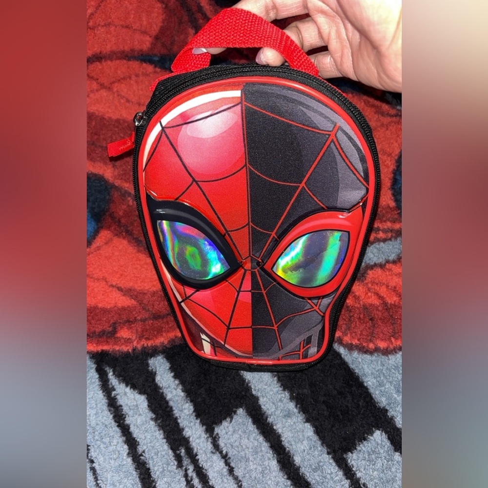 Red Spider-Man Themed Bag